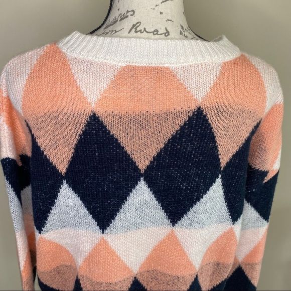 Favlux Fashion Argyle Sweater Small - Picture 7 of 10